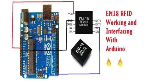 em 18 rfid reader module interfacing with arduino|em18 rfid reader datasheet.